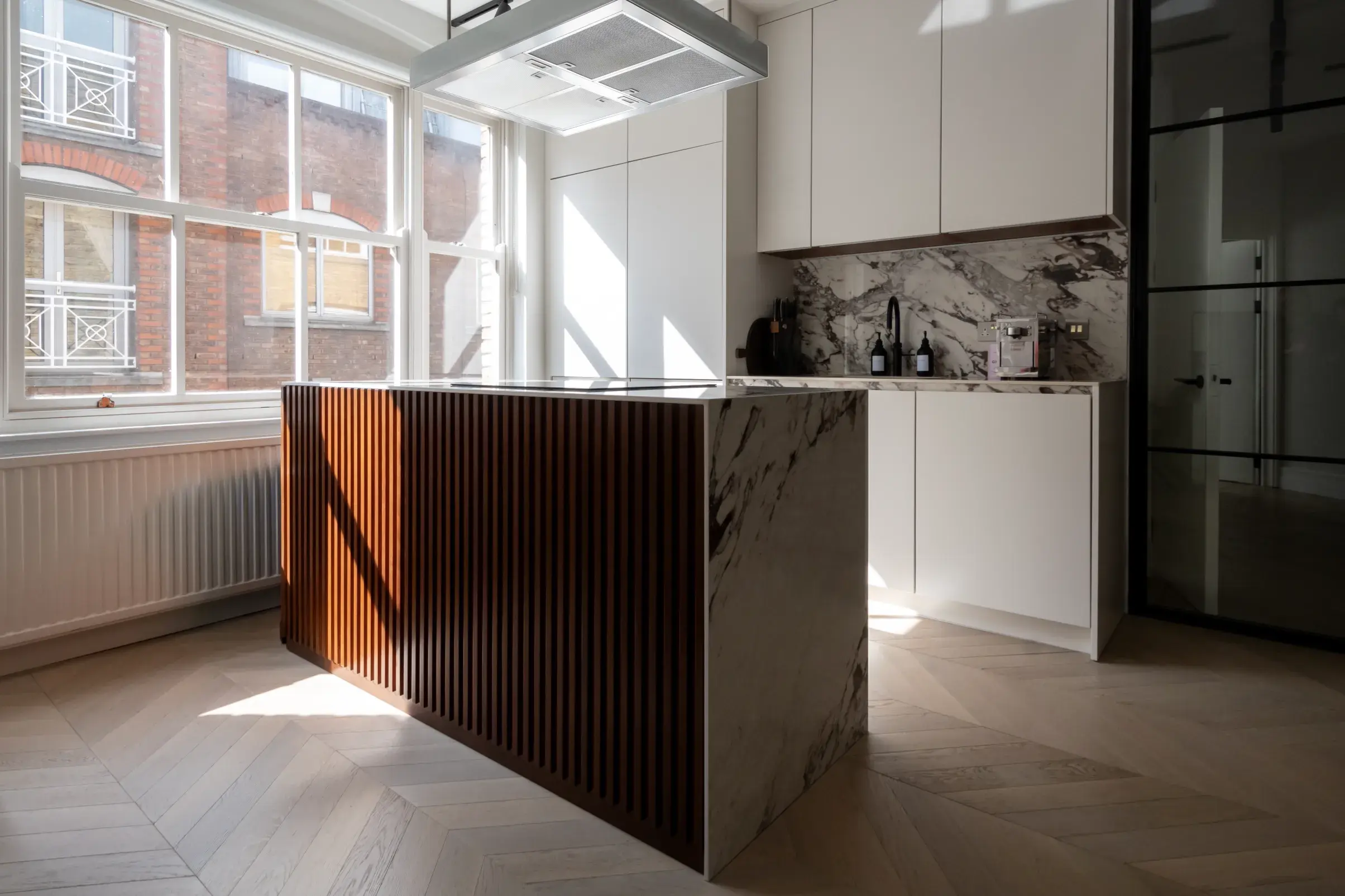 Kitchen designed by Tatamade Architects in Covent Garden, London